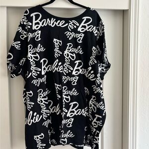 Torrid Black and White Cotton Tee